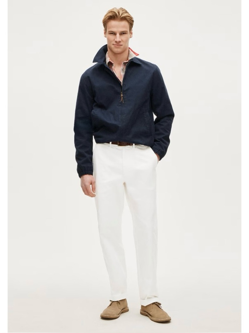 NWT J. Crew Classic Chino Pant White
